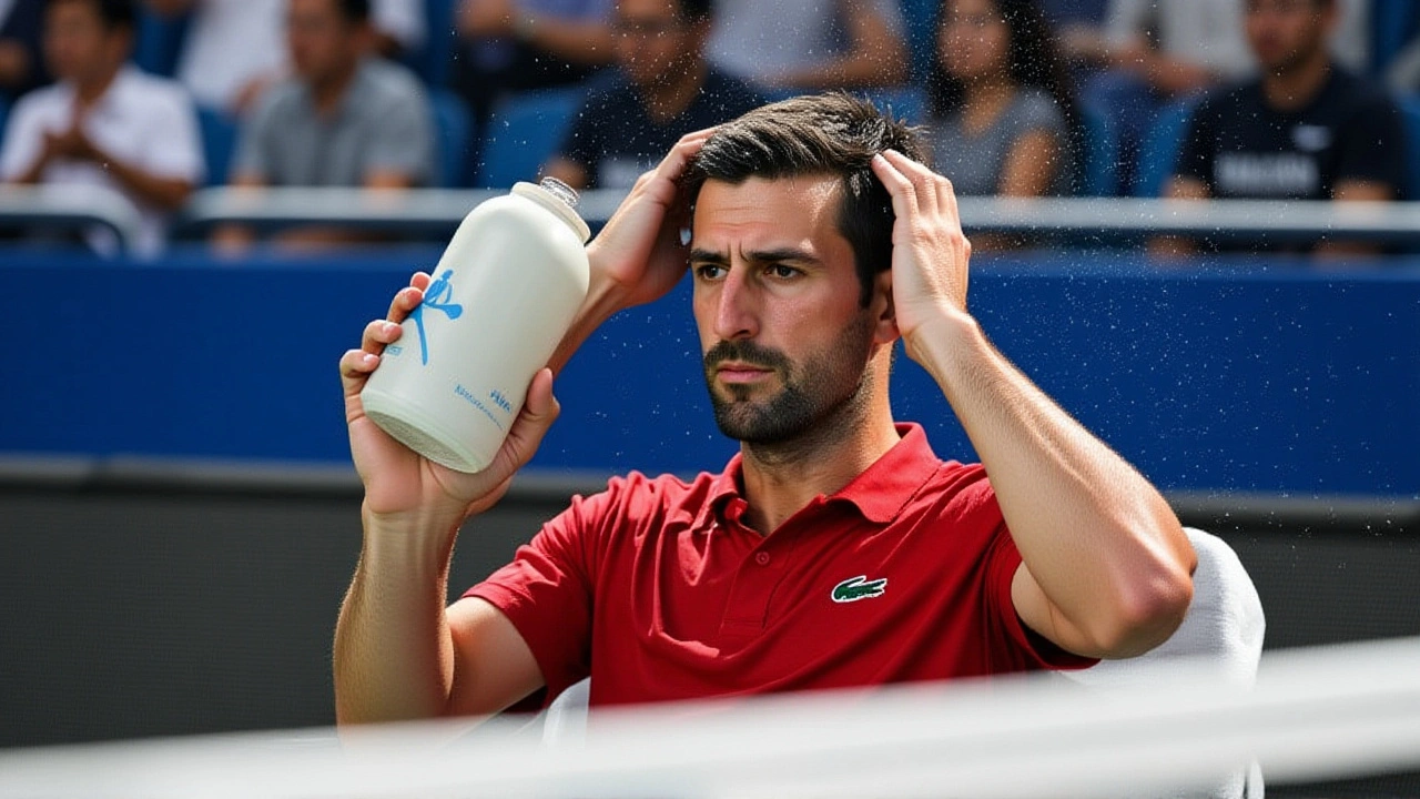 Calor extremo ameaça tenistas: Rune, Djokovic e Swiatek sofrem em Xangai e Wuhan